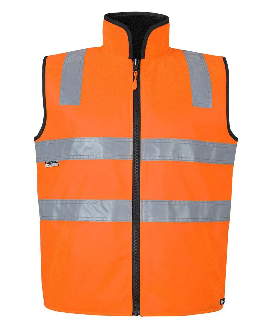 JB'S Hi-Vis Reversible Vest 6D4RV - City Workwear